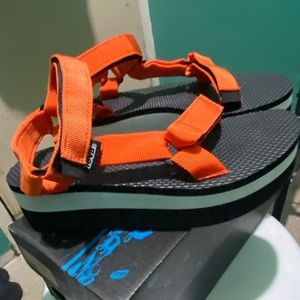 Teva platform sandals